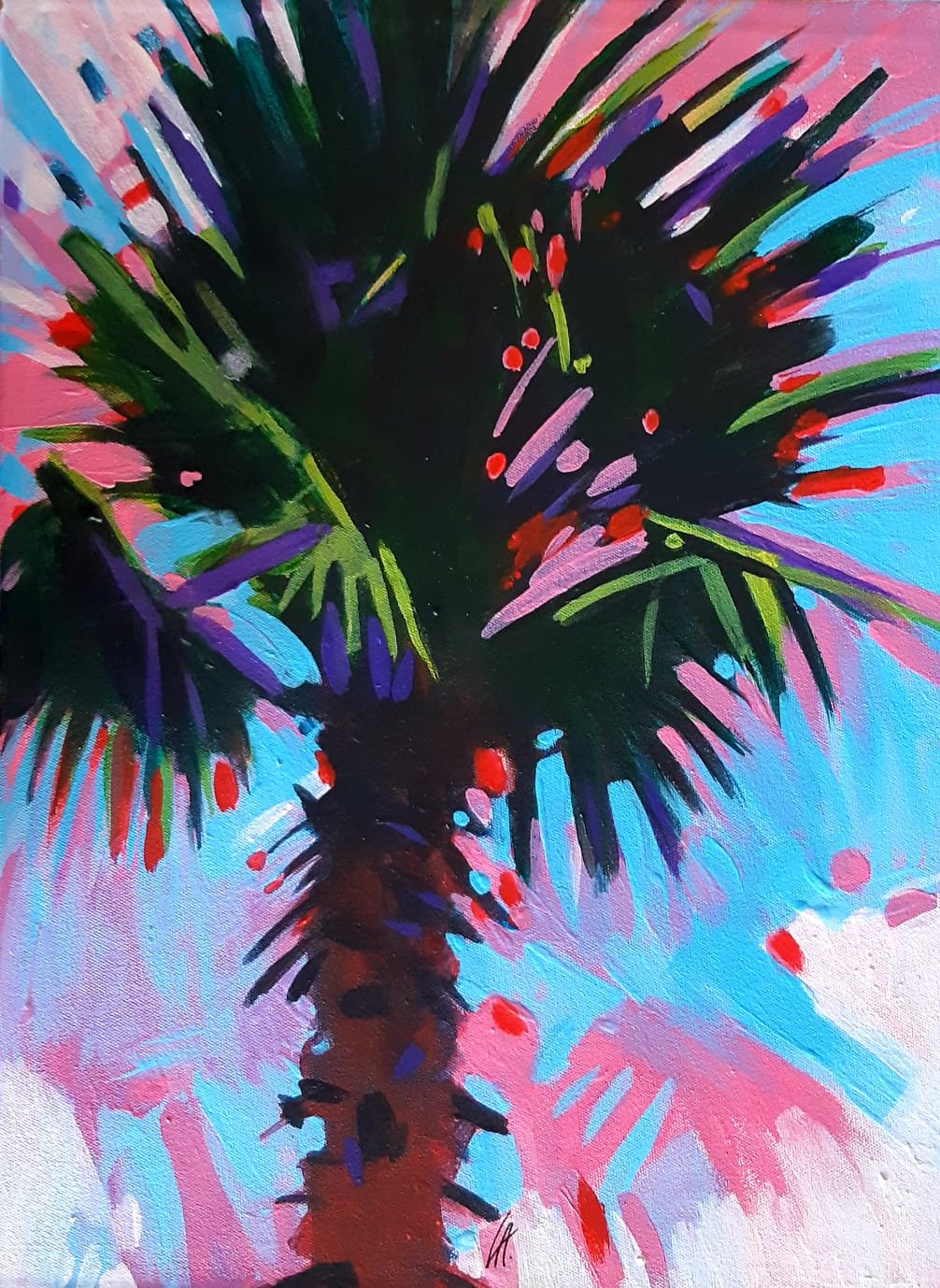 Louis de Jager - Palm Tree